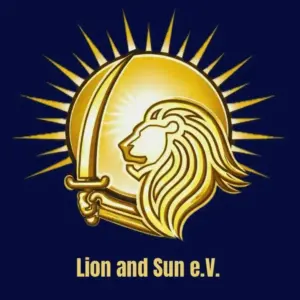 lion and sun