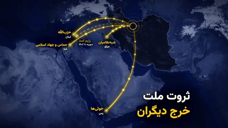 ثروت ملت خرج دیگران
